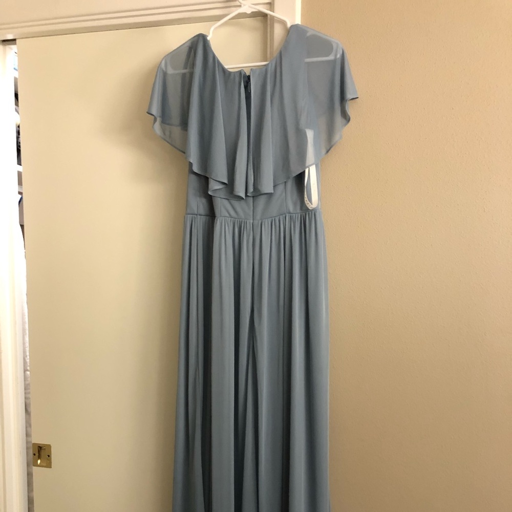 Azazie Dusty Blue Bridesmaid Dress